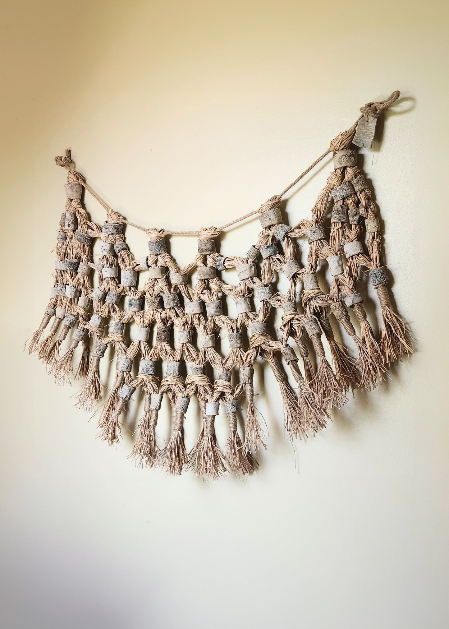 Pure Natural Fiber Wall Hanging