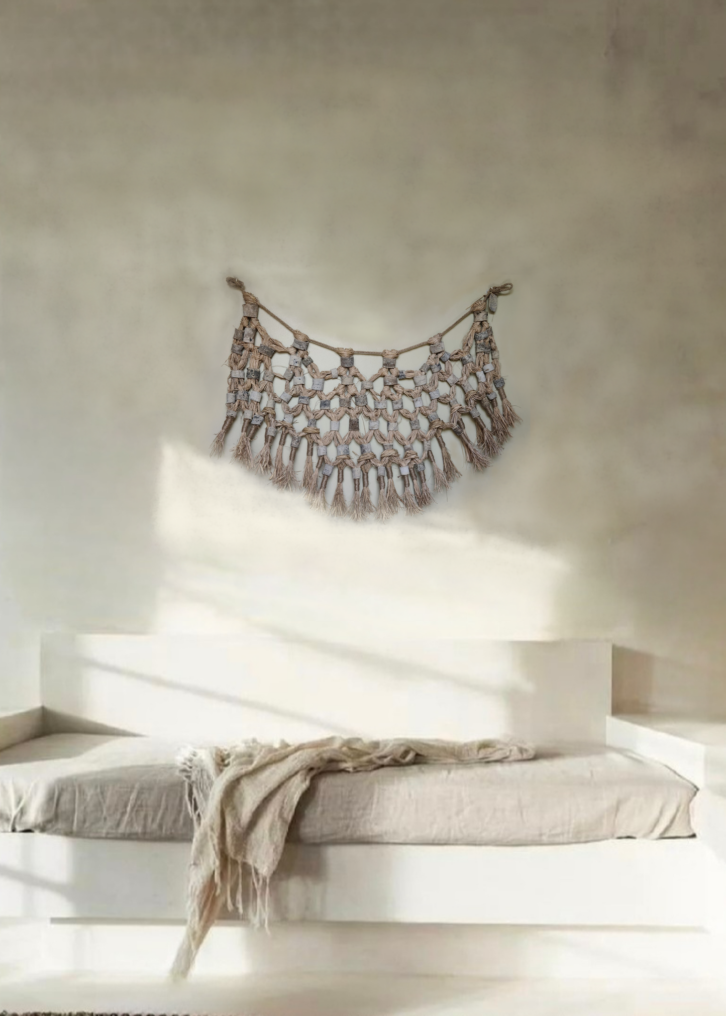 Pure Natural Fiber Wall Hanging