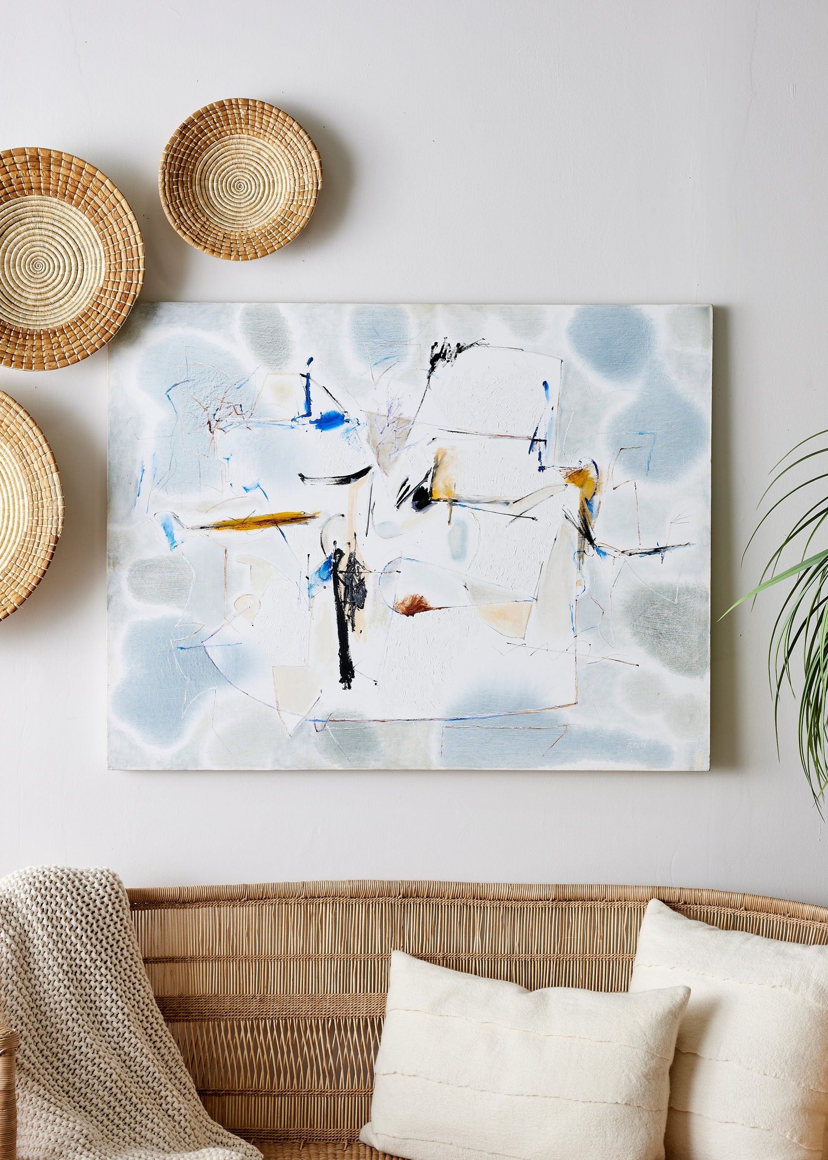 “The Liar’s Polygraph” by Ray Berman – Abstract Oil Painting