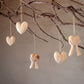 Wooden Heart Ornament