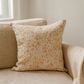 Copper Giraffe Safari Suede Throw Pillow Cover