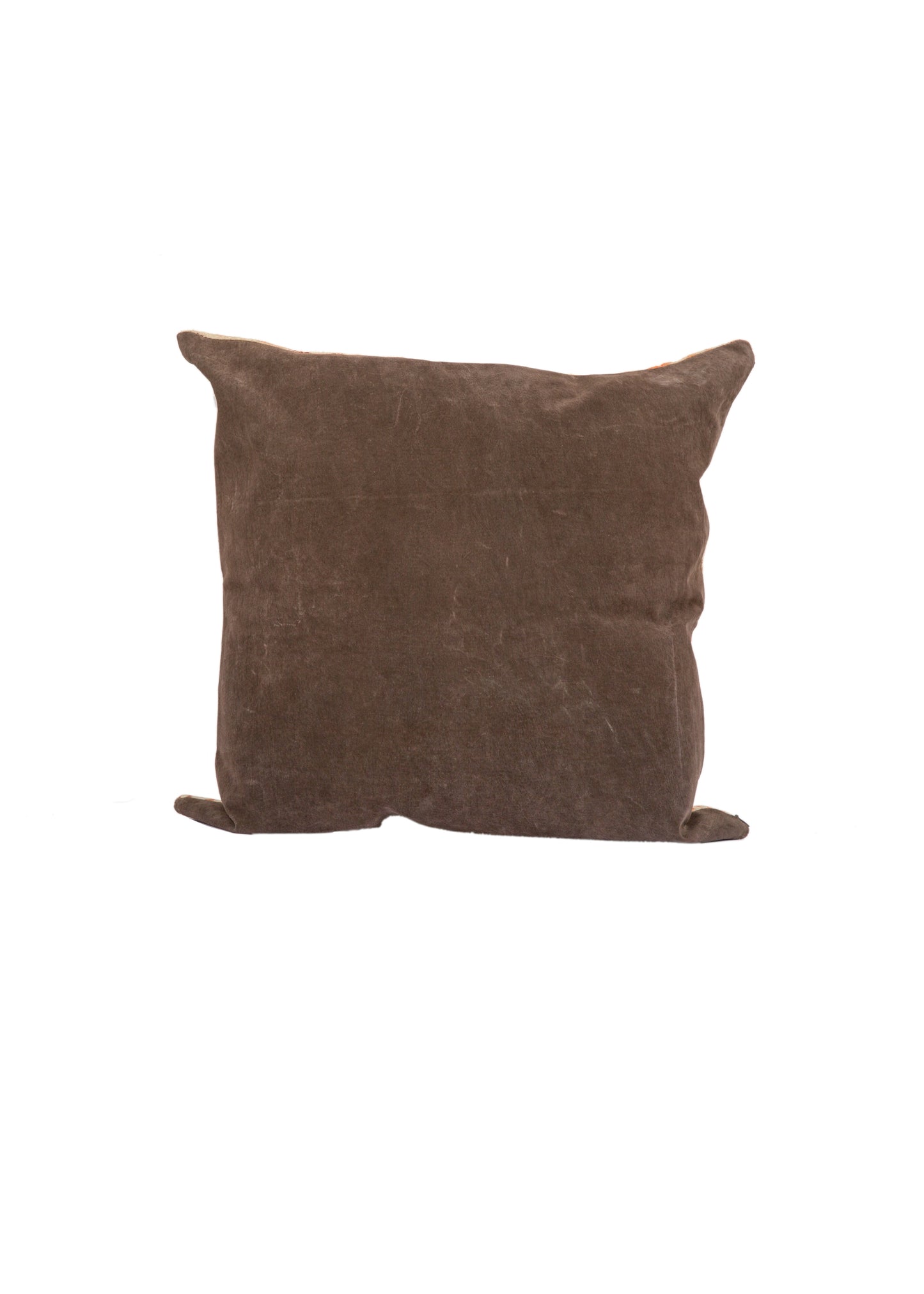 Ombre Thatch Safari Suede Throw Pillow Cover