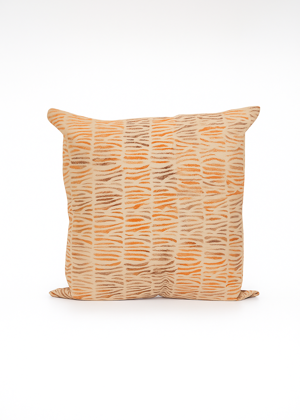 Ombre Thatch Safari Suede Throw Pillow Cover