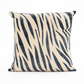 Zebra Safari Suede Throw Pillow Cover