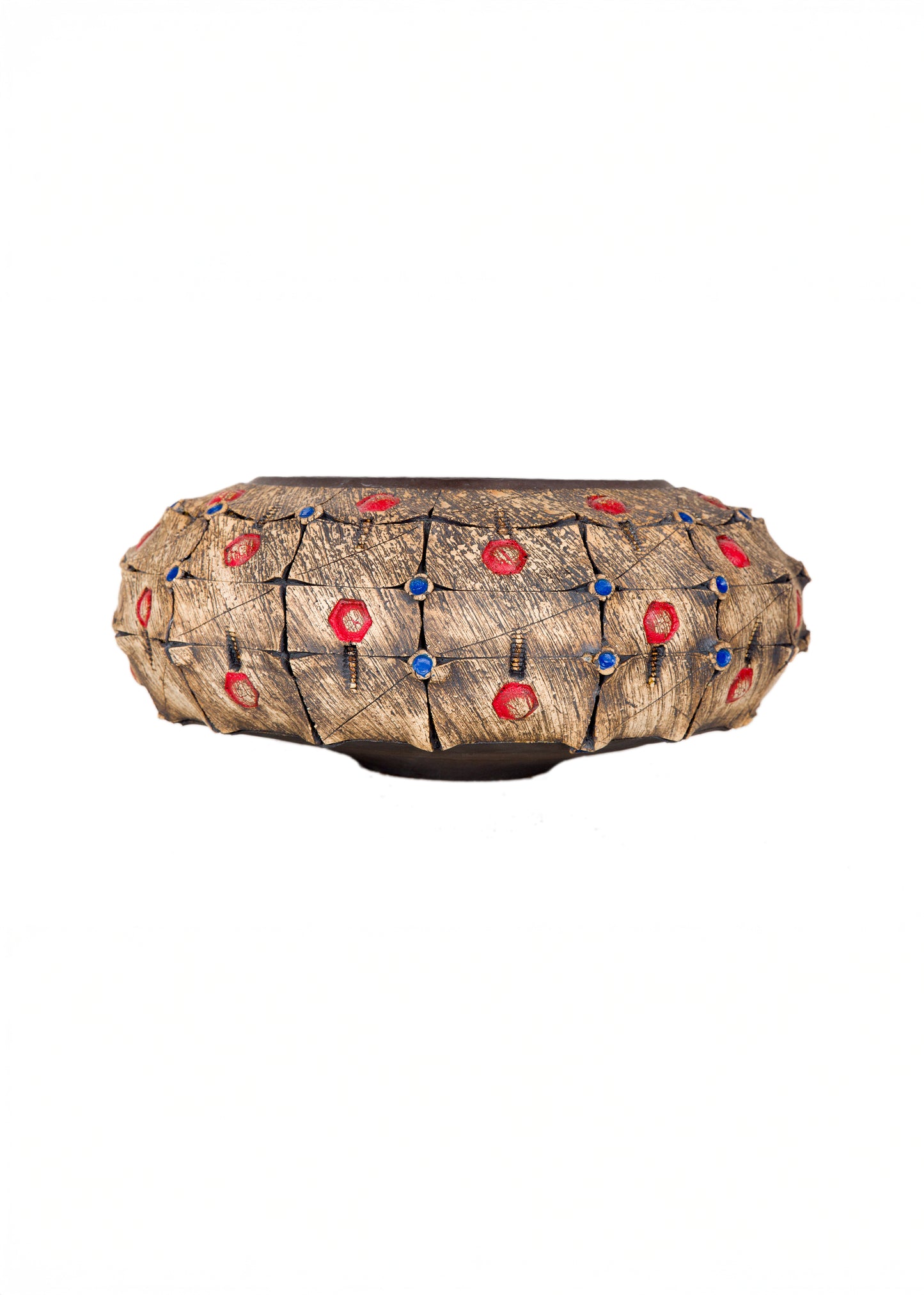 "Earth Vessel" by Andile Dyalvane - Scarified Ceramic Collection