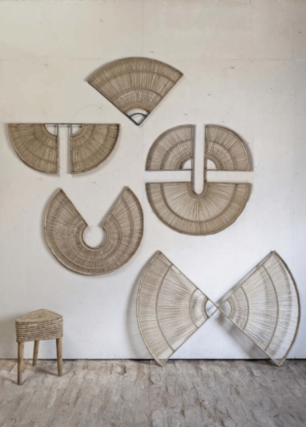 Falcon Abstract Woven Wall Art