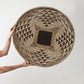 Statement Zambian Plateau African Wall Decor Basket (Minor Weave Imperfection)
