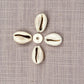 Swahili Flower Dusty Lilac Trade Bead Pillow Cover