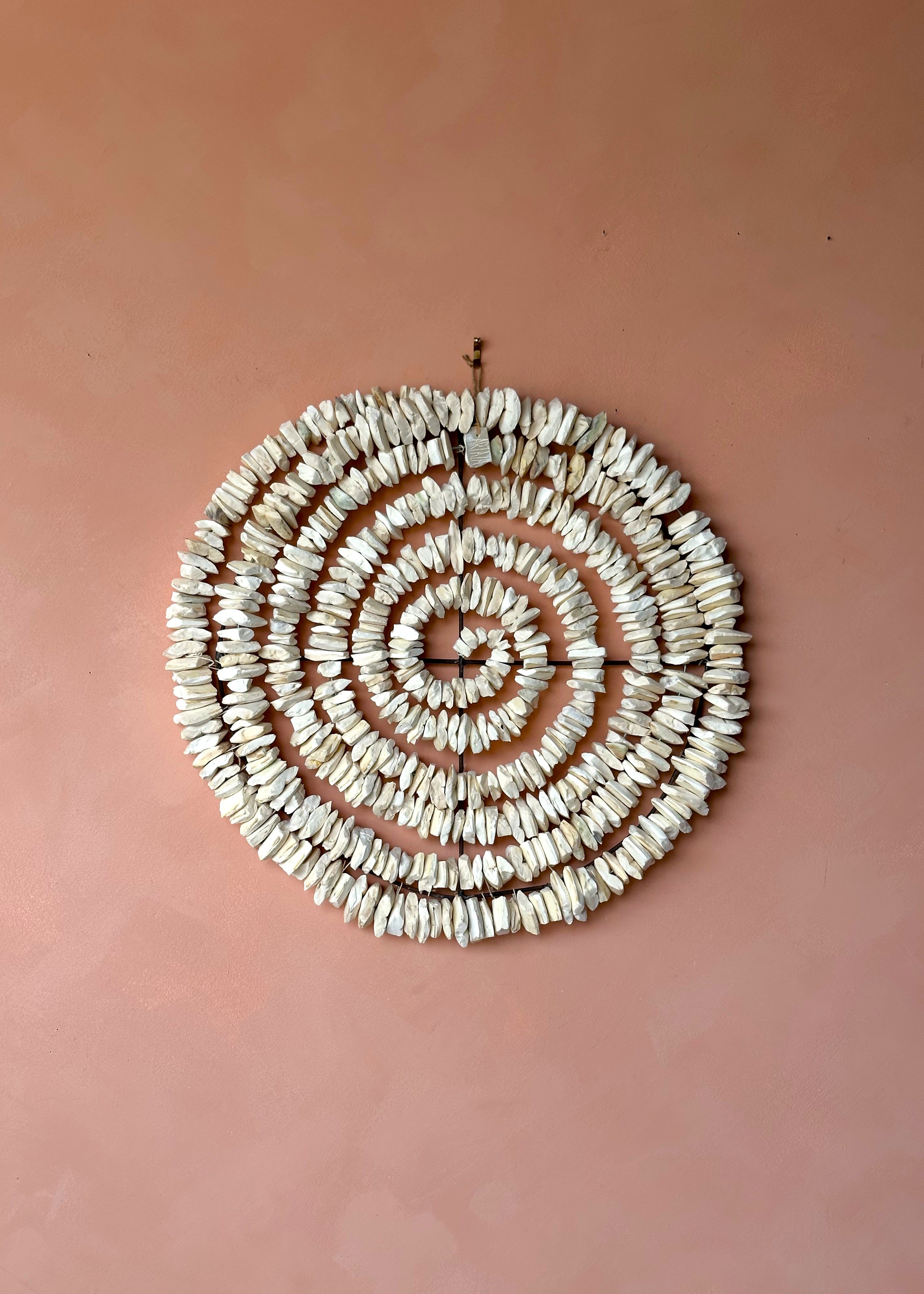 アート・デザイン・音楽 aya ben ron hanging Synergy Spiral Wall Hanging | Sculptural African Art – Kanju Interiors