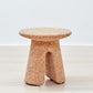 Wiid Round Tonga Cork Side Table