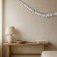Ula White Bone & Clay Wall Hanging