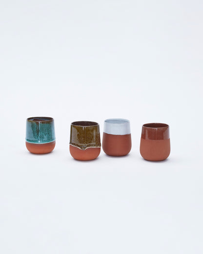 Wiid Terracotta Dipped Cups - Set of 4