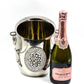 Ndoro Wine Cooler – Ostrich Eggshell & Pewter Inlay
