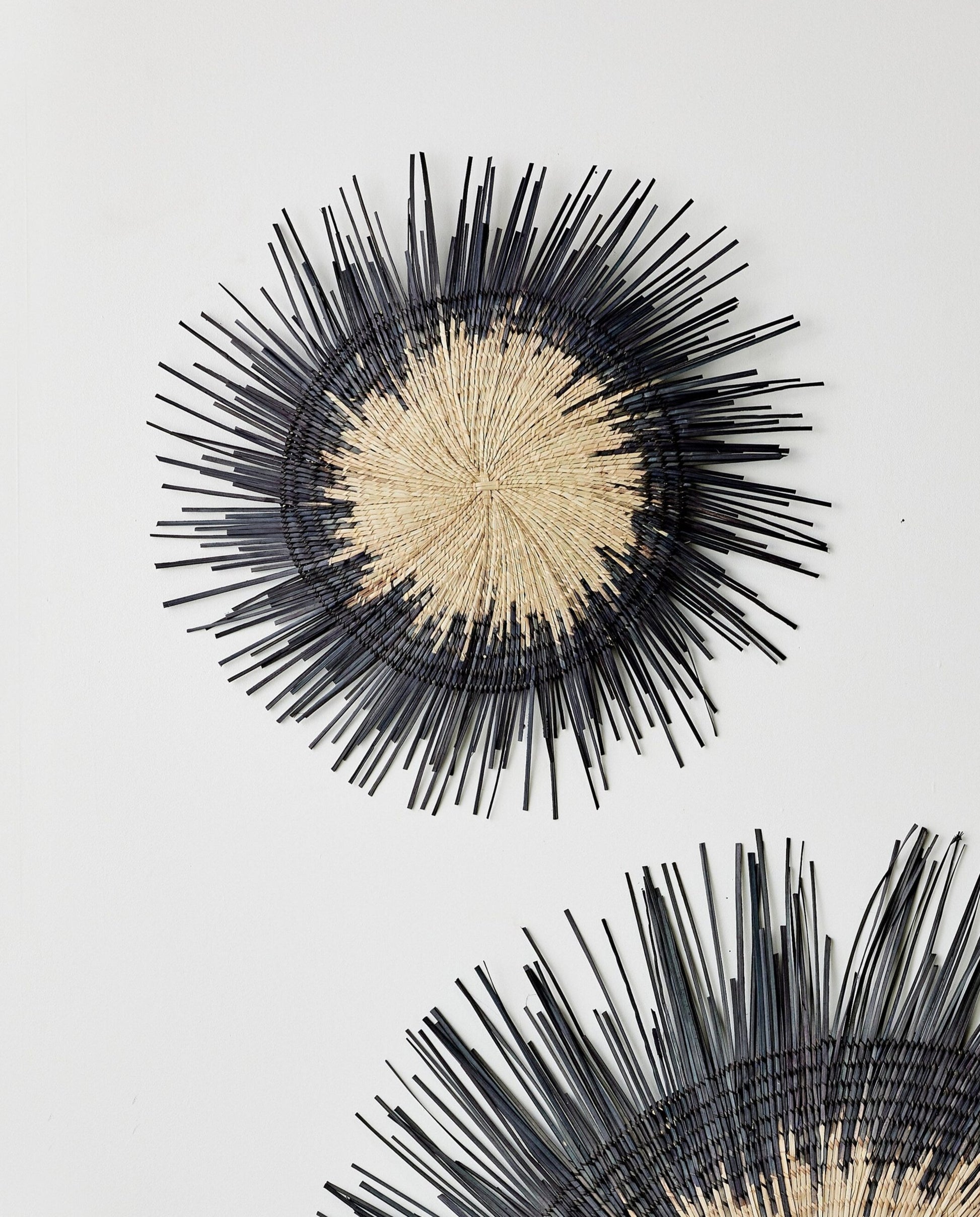 Usiku Woven Wall Art: Handwoven Minimalist Decor – Kanju Interiors