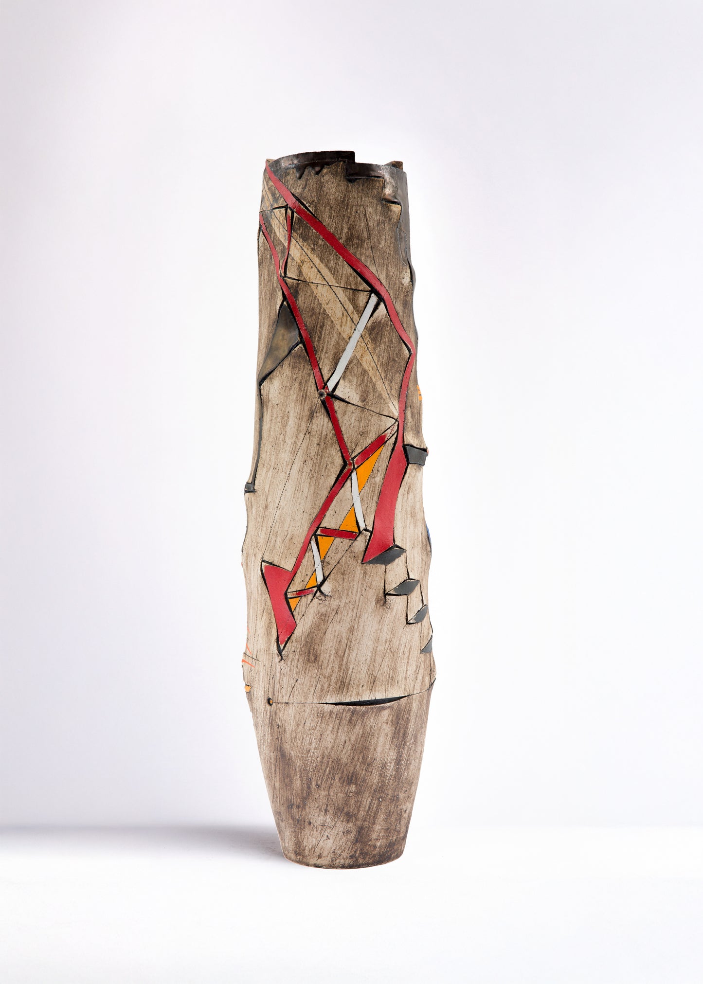 "Ileli" (Ladder) by Andile Dyalvane – Ceramic Vase