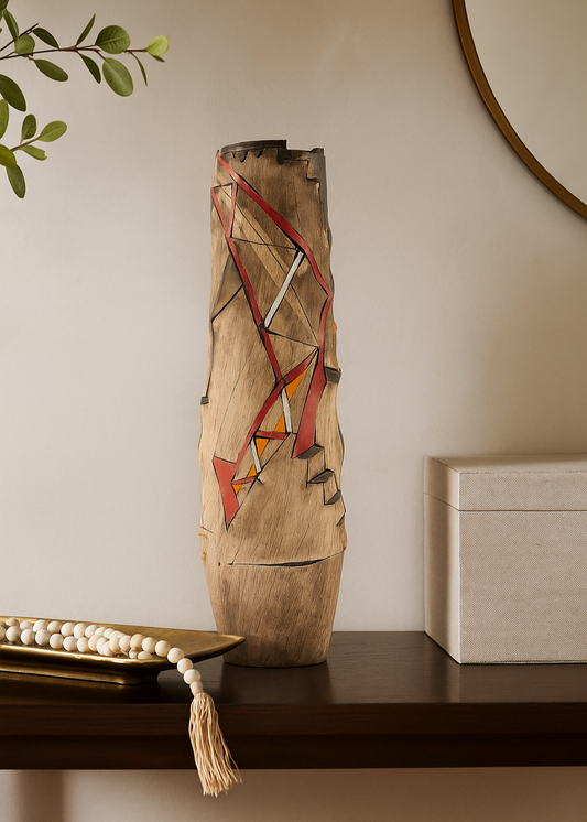 "Ileli" (Ladder) by Andile Dyalvane – Ceramic Vase