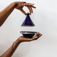 Royal Blue Mini Vintage Moroccan Tagine