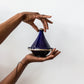 Royal Blue Mini Vintage Moroccan Tagine