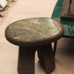 Wiid Tonga Cork & Green Marble Side Table