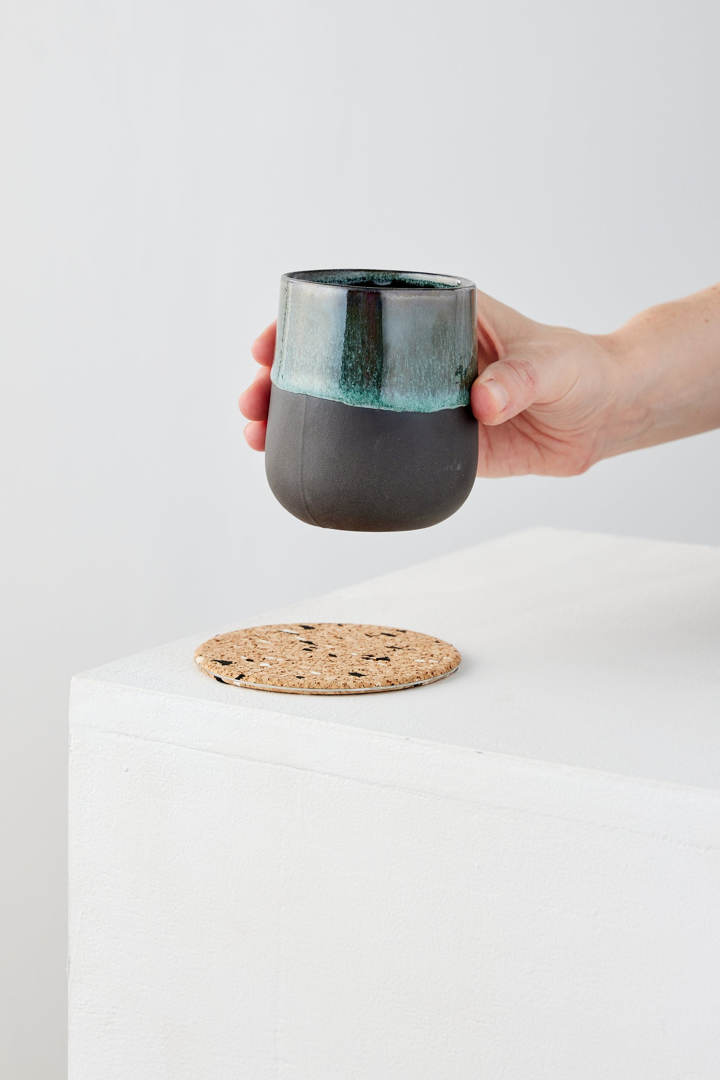 Wiid Lava Black Dipped Ceramic Mug