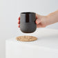 Wiid Lava Black Dipped Ceramic Mug