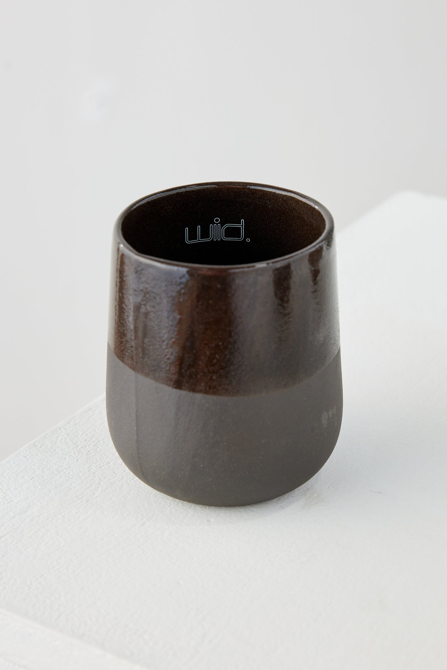 Wiid Lava Black Dipped Ceramic Mug