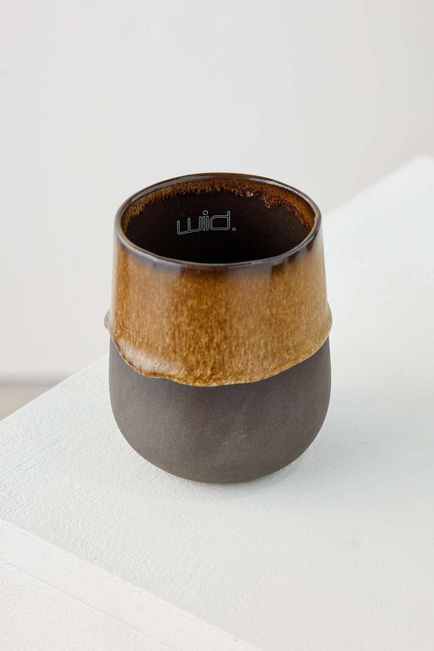 Wiid Lava Black Dipped Ceramic Mug