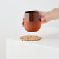 Wiid Terracotta Dipped Ceramic Mug