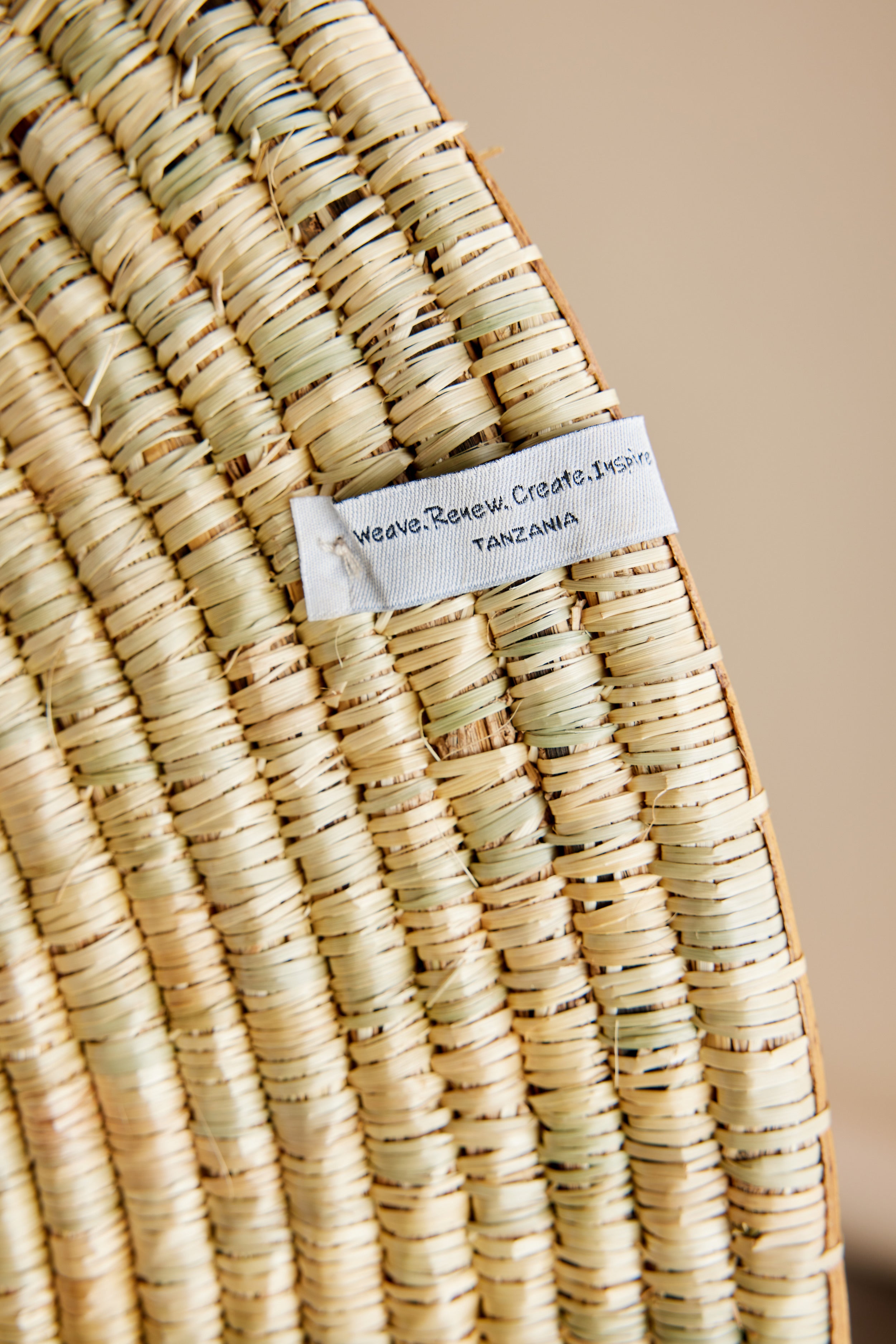 Moja Orange Wall Basket – Kanju Interiors