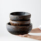 Vintage Iroko Wood Bowl