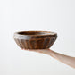 Vintage Iroko Wood Bowl