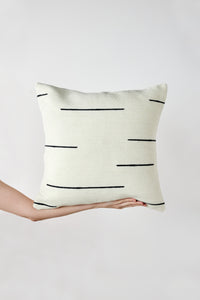 Zanzibar Hand-Loomed Wool Throw Pillow