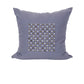 Zenera Indigo Gray Trade Bead Pillow Cover