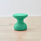 Elegant Kanju African Painted Slim Cork Stool in a deep teal shade, showcasing refined craftsmanship and sustainable design. This slim-profile stool combines the unique texture of cork with a rich, captivating color, making it a perfect statement piece for eco-conscious, contemporary interiors.