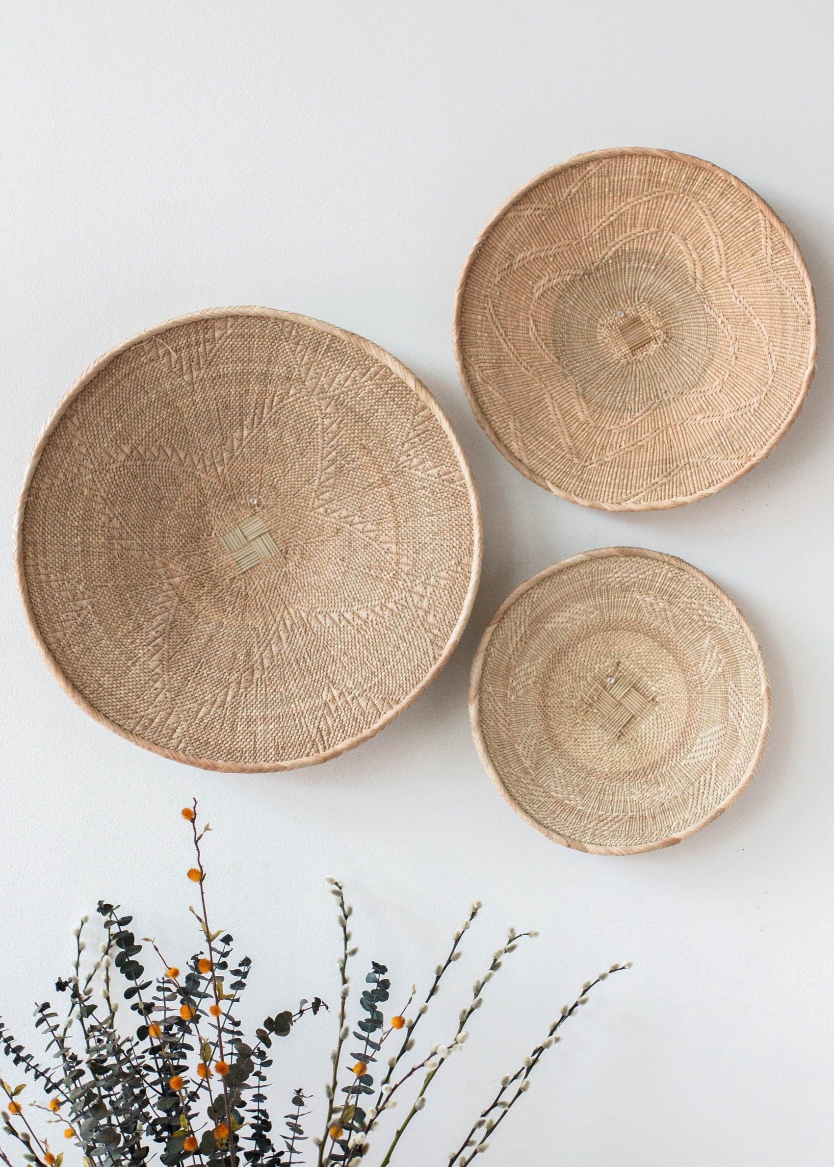 Round binga baskets 