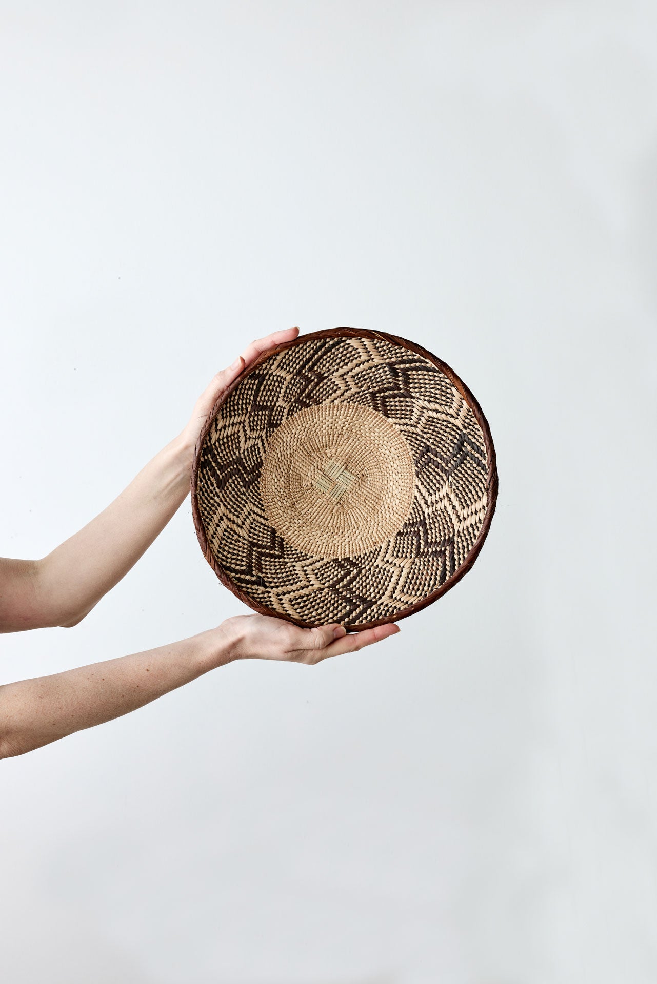 Patterned Binga Wall Basket| Wall Basket | African Decor | Binga