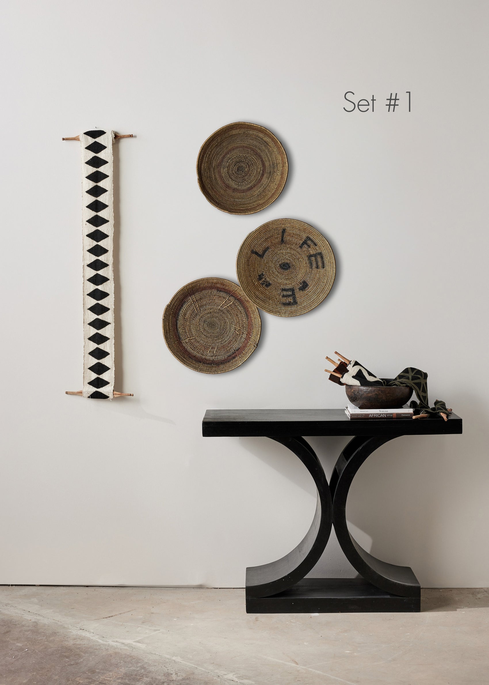Contemporary Makenge Basket Sets