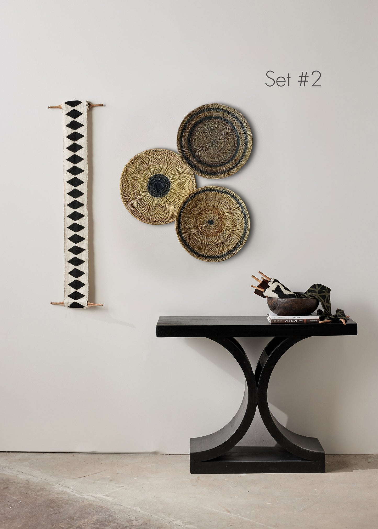 Contemporary Makenge Basket Sets