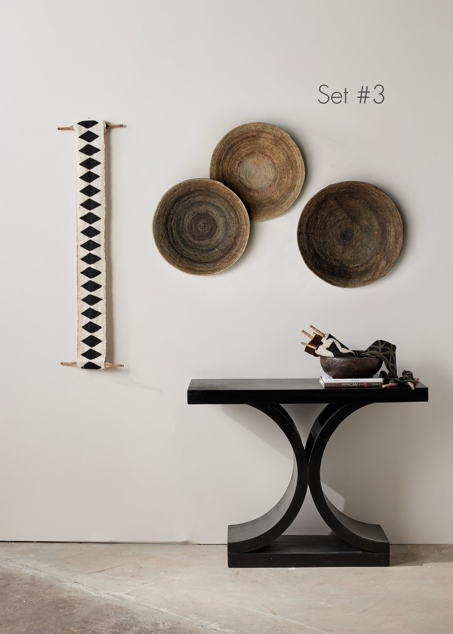 Contemporary Makenge Basket Sets