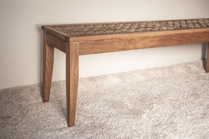 Disa Oak & Riempie Bench