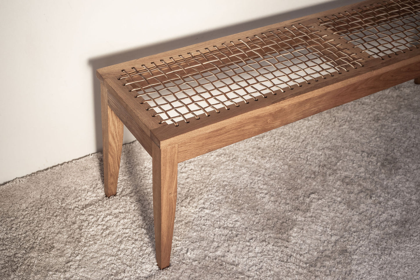 Disa Oak & Riempie Bench