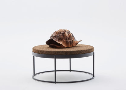 Wiid Modern Cork & Steel Coffee Table
