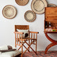 Binga Patterned Brown & Natural Wall Art