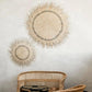 African handwoven wall art Round