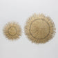 Round Handwoven wall art set of 2