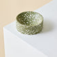Olivgrüne Terrazzo-Schmuckschale