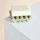 Zig-Zag Olive Green Terrazzo Soap Dish