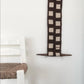Process Bogolan Wall Totem in Brown with White Squares