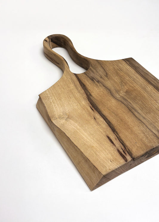 Teardrop Handle Wood Serving Board (Small Surface Holes in Wood)