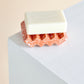 Terracotta Red Zig-Zag Terrazzo Soap Dish